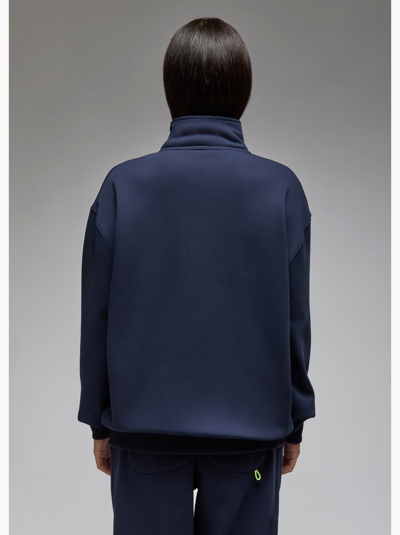 Sweatshirt kachi  femme - sae paris Bleu - Kiabi