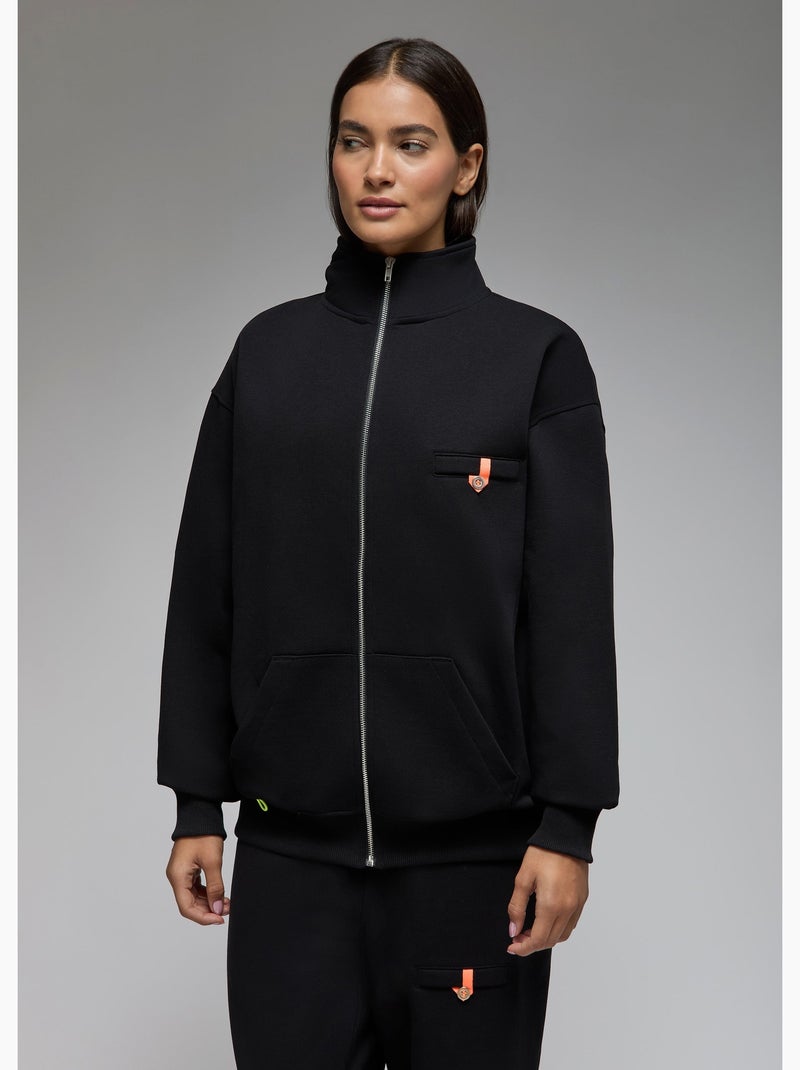 Sweatshirt kachi  femme - sae paris Noir - Kiabi