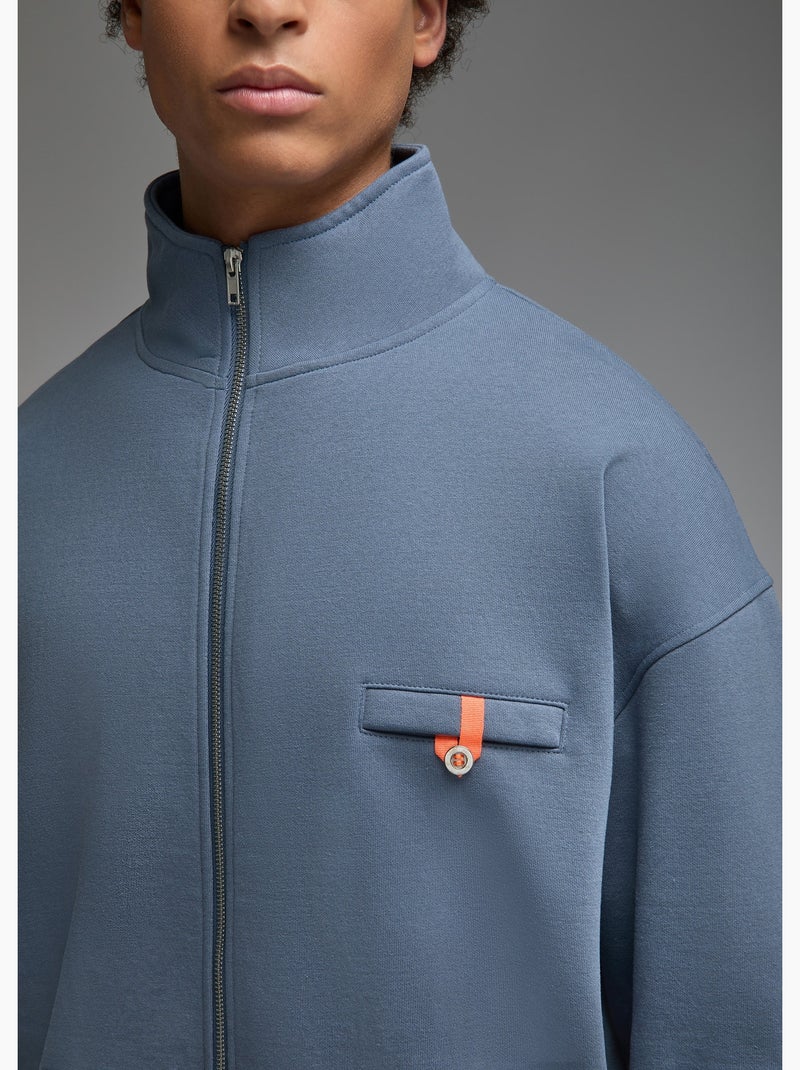 Sweatshirt kachi  homme - sae paris Bleu - Kiabi
