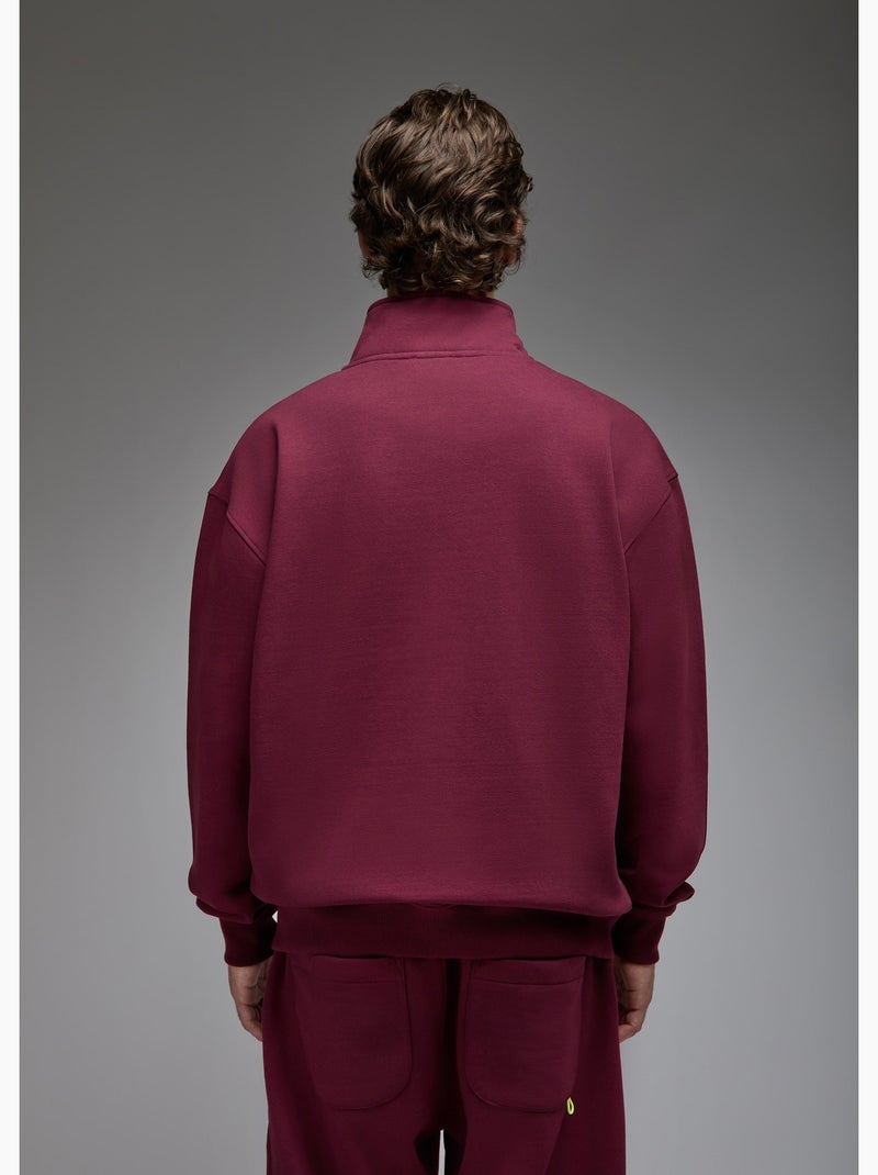 Sweatshirt kachi  homme - sae paris Bordeaux - Kiabi