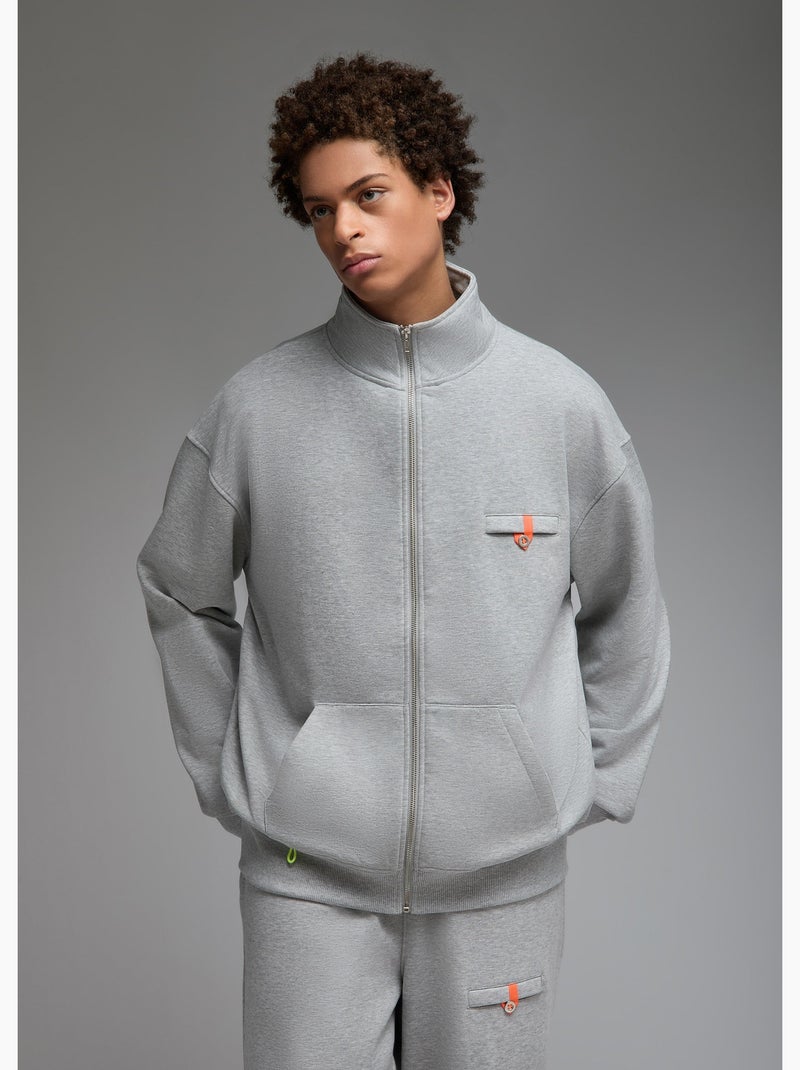 Sweatshirt kachi  homme - sae paris Gris - Kiabi