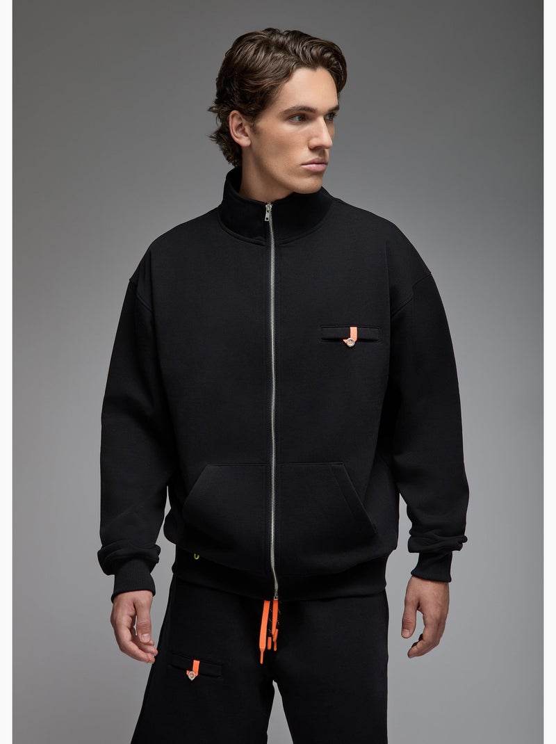 Sweatshirt kachi  homme - sae paris Noir - Kiabi