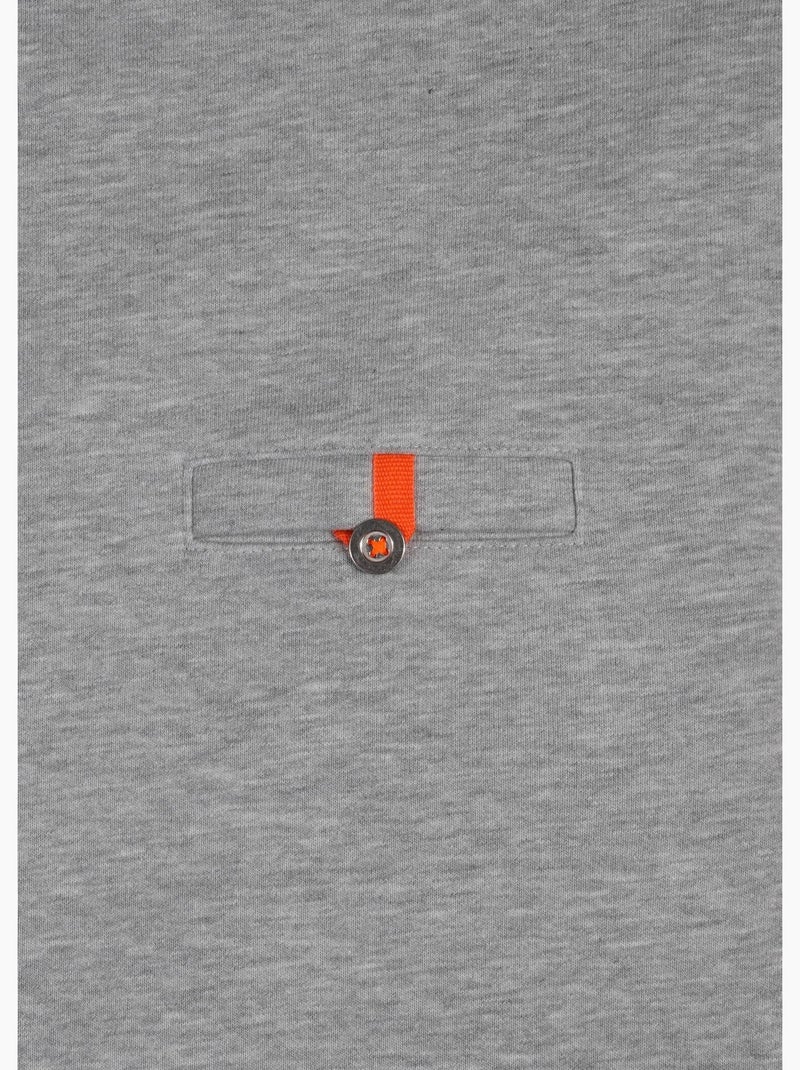 Sweatshirt kachi kachi  homme - sae paris Gris chiné - Kiabi