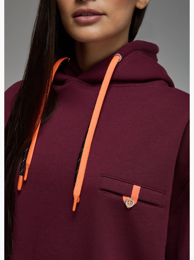 Sweatshirt kyo  femme - sae paris Bordeaux - Kiabi