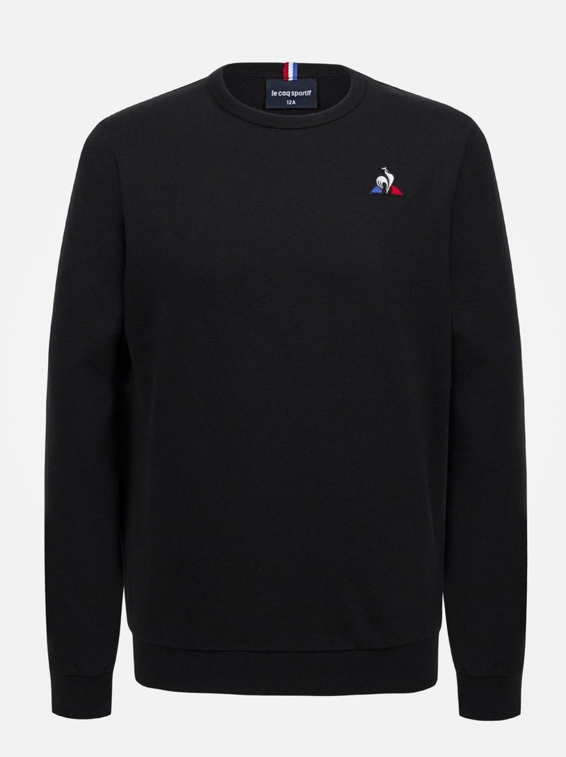 Sweatshirt 'Le Coq Sportif' 'Ess Crew N°1' Noir - Kiabi