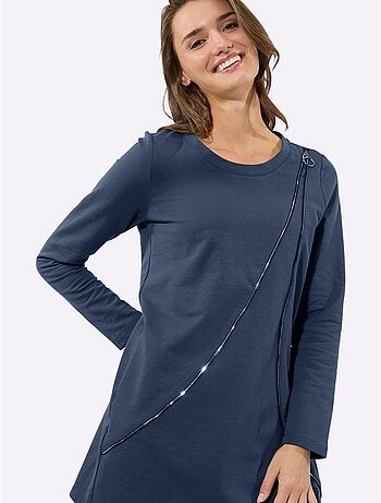Sweatshirt Long 50% Coton - Taille Standard - Witt