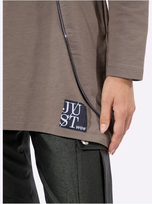 Sweatshirt Long 50% Coton - Taille Standard - Witt - Kiabi