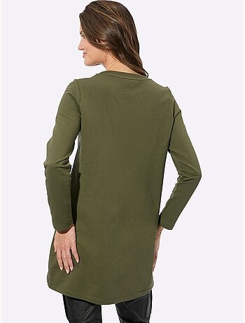 Sweatshirt Long 50% Coton - Taille Standard - Witt
