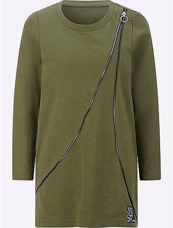 Sweatshirt Long 50% Coton - Taille Standard - Witt