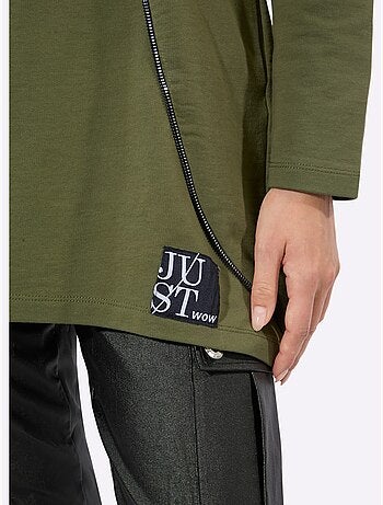 Sweatshirt Long 50% Coton - Taille Standard - Witt