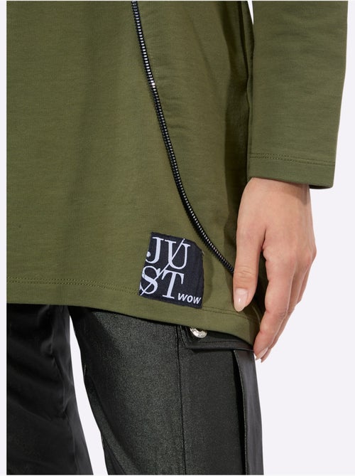 Sweatshirt Long 50% Coton - Taille Standard - Witt - Kiabi Sweatshirt Long 50% Coton - Taille Standard - Witt - Kiabi