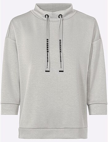 Sweatshirt Mancherons Tendance - Taille Standard - Helline
