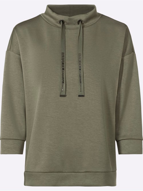 Sweatshirt Mancherons Tendance - Taille Standard - helline - Kiabi