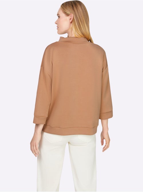 Sweatshirt Mancherons Tendance - Taille Standard - helline - Kiabi