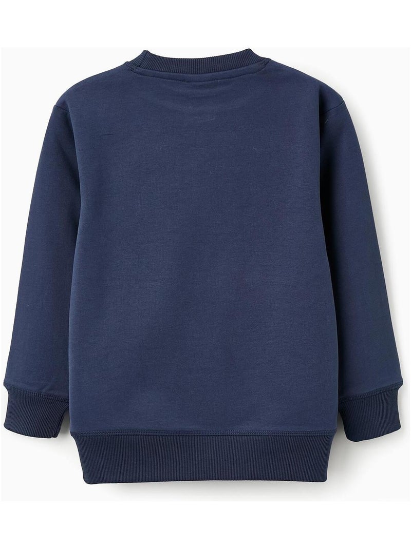 Sweatshirt matelassé, 100% coton HARRY POTTER Bleu foncé - Kiabi