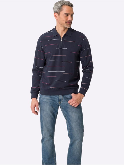 Sweatshirt matière sweat - taille standard - moda vilona - Kiabi Sweatshirt matière sweat - taille standard - moda vilona - Kiabi