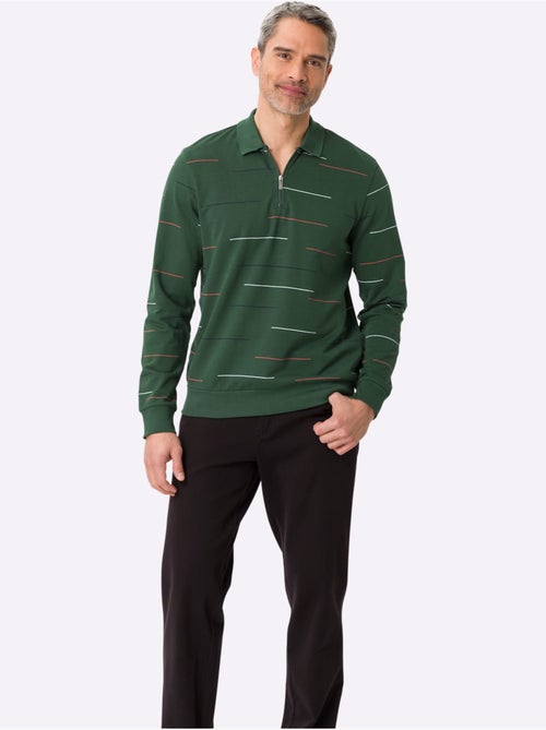 Sweatshirt matière sweat - taille standard - moda vilona - Kiabi Sweatshirt matière sweat - taille standard - moda vilona - Kiabi