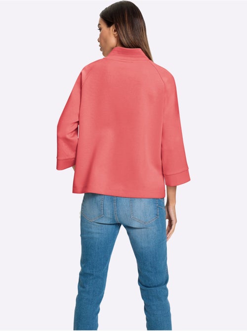 Sweatshirt Motif De Broderie Haute Qualité - Taille Standard - helline - Kiabi
