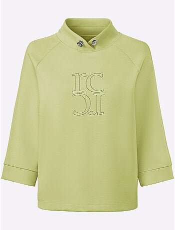 Sweatshirt Motif De Broderie Haute Qualité - Taille Standard - Helline