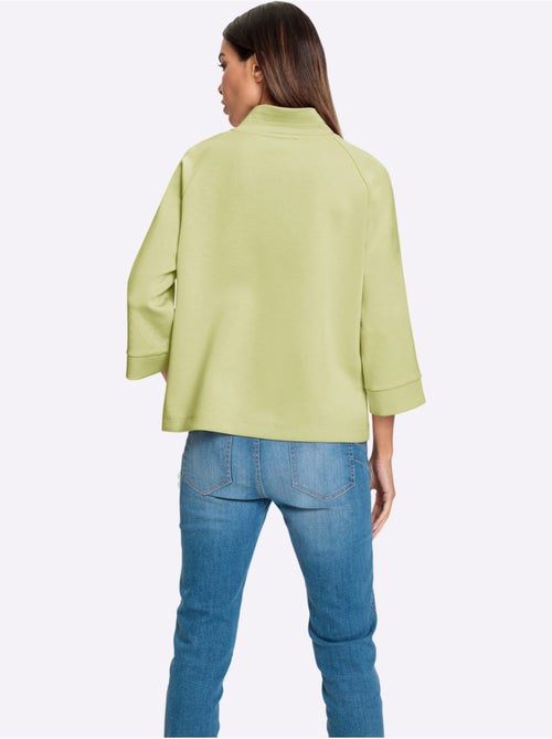 Sweatshirt Motif De Broderie Haute Qualité - Taille Standard - helline - Kiabi