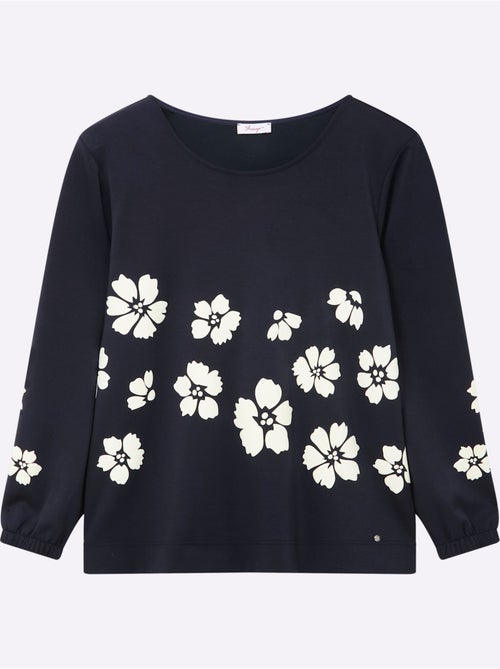 Sweatshirt Motif Imprimé - Taille Standard - Sheego - Kiabi Sweatshirt Motif Imprimé - Taille Standard - Sheego - Kiabi