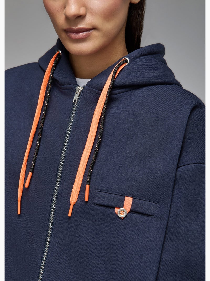 Sweatshirt naga  femme - sae paris Bleu - Kiabi