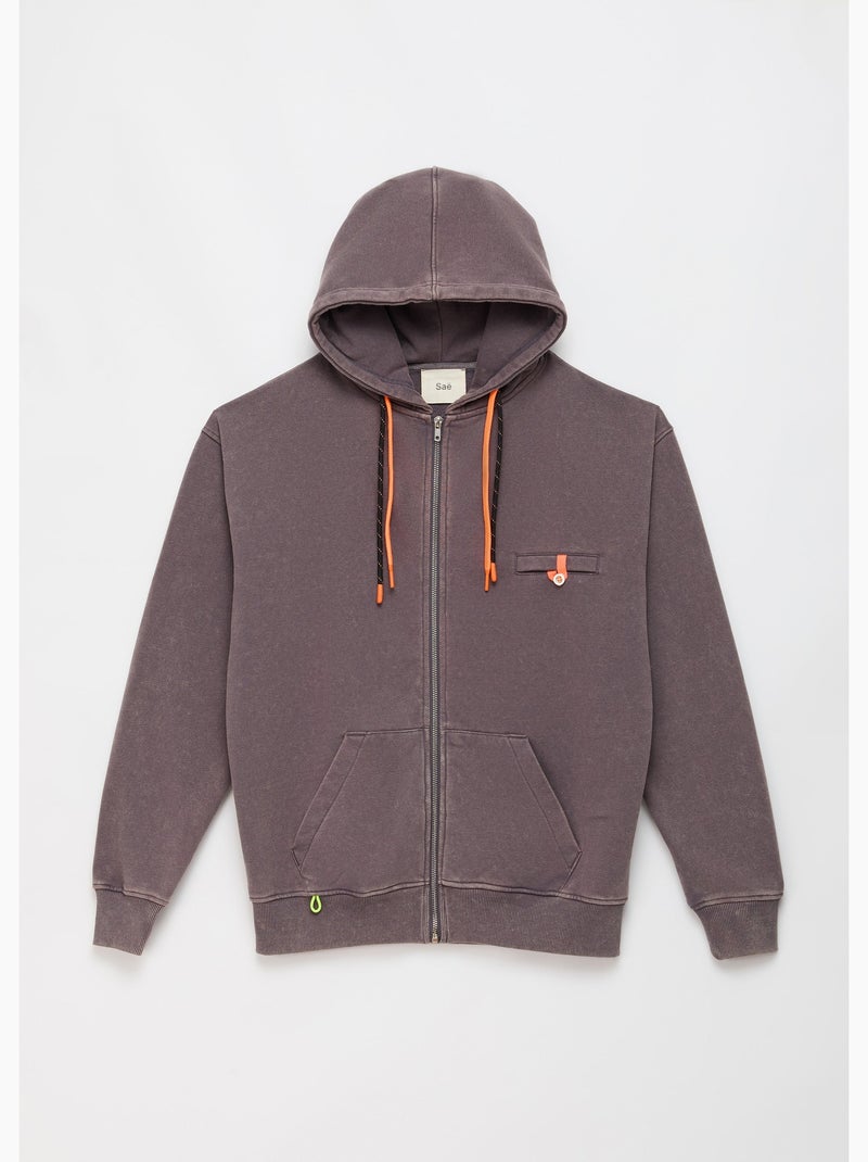 Sweatshirt naga  femme - sae paris Gris - Kiabi