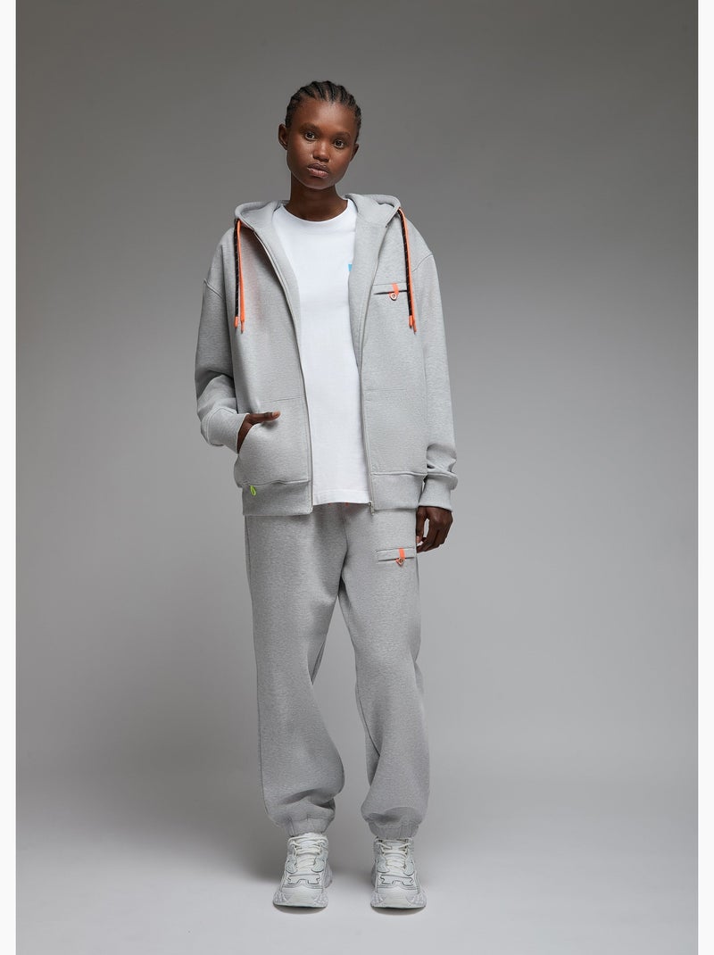 Sweatshirt naga  femme - sae paris Gris - Kiabi