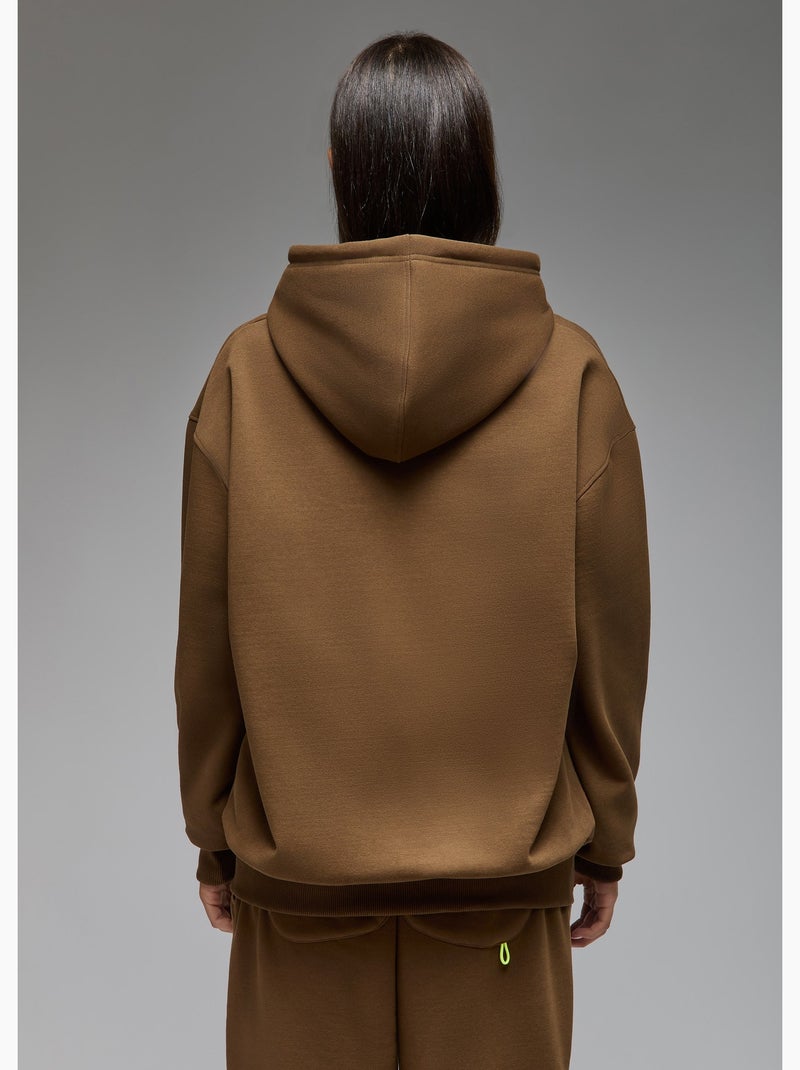 Sweatshirt naga  femme - sae paris Kaki - Kiabi