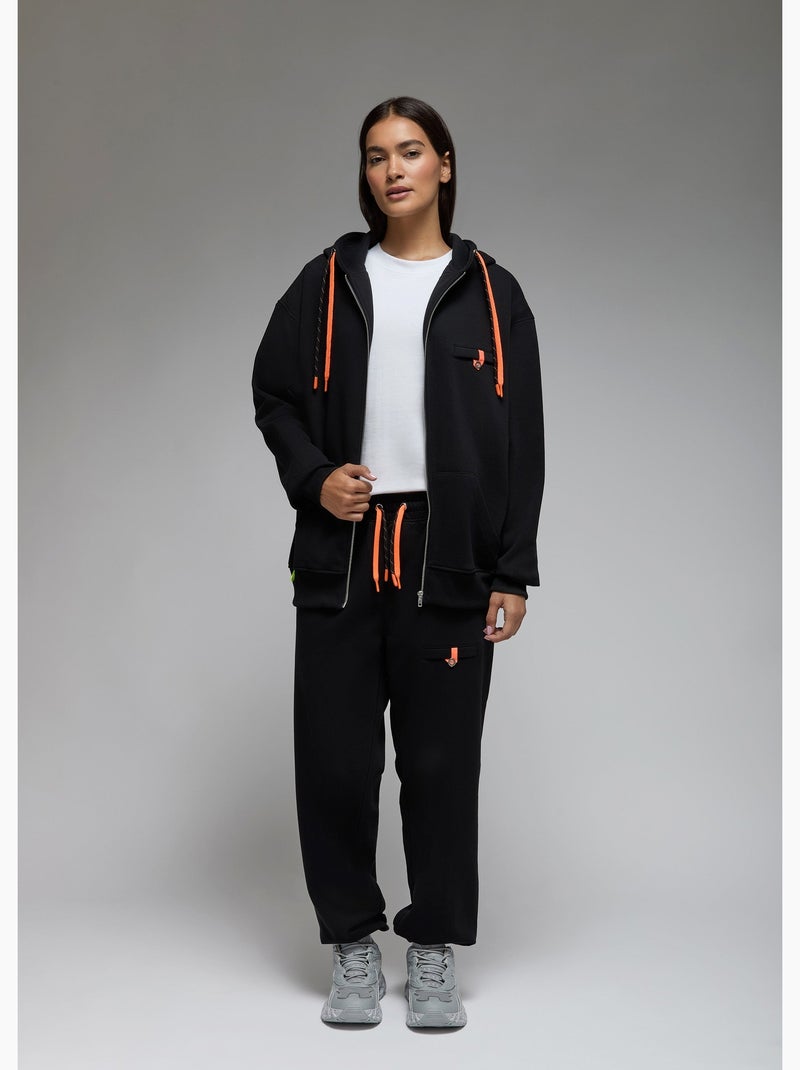 Sweatshirt naga  femme - sae paris Noir - Kiabi