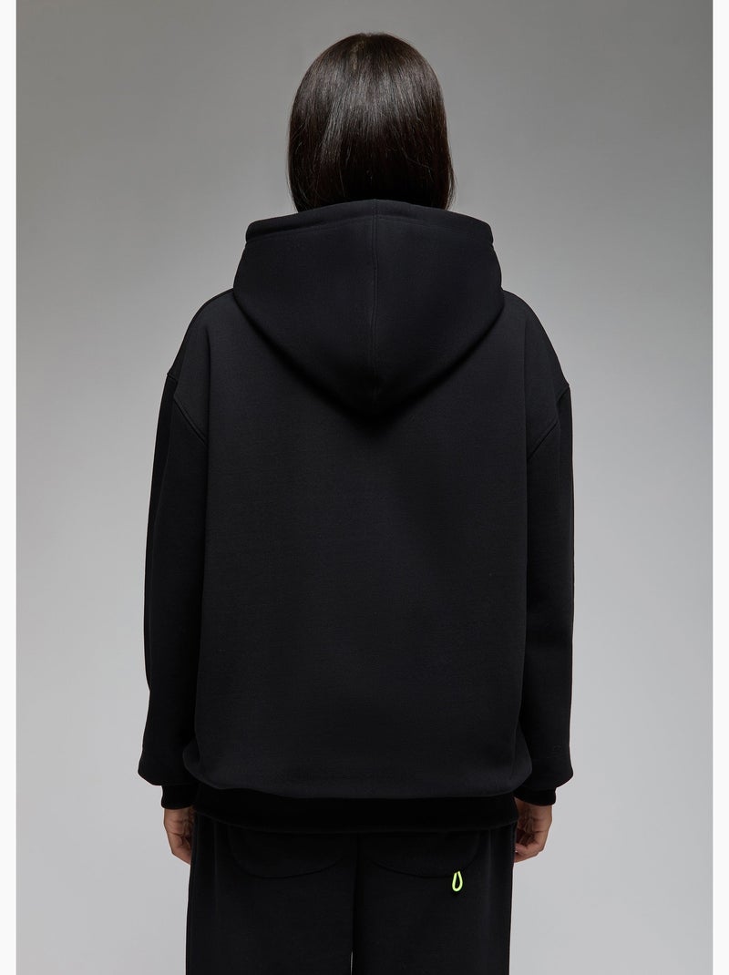 Sweatshirt naga  femme - sae paris Noir - Kiabi