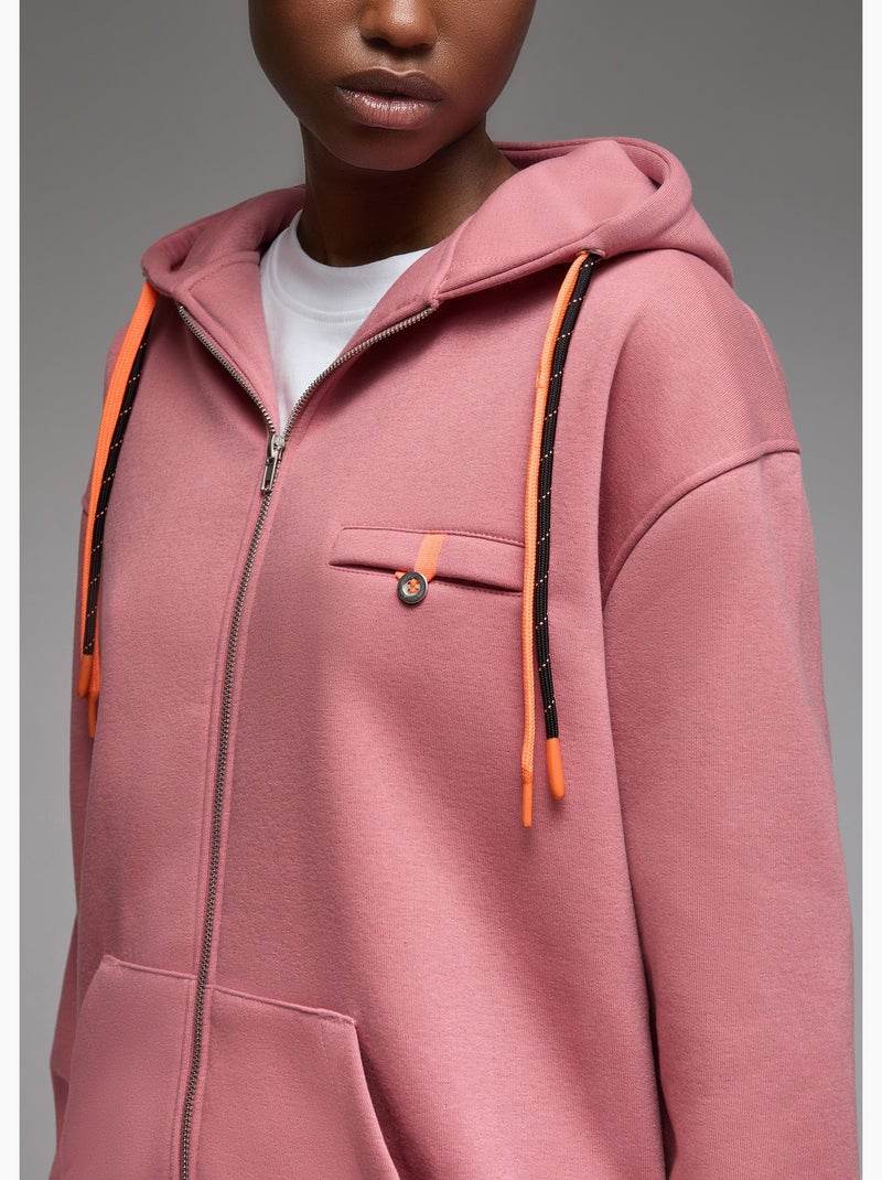 Sweatshirt naga  femme - sae paris Rose - Kiabi
