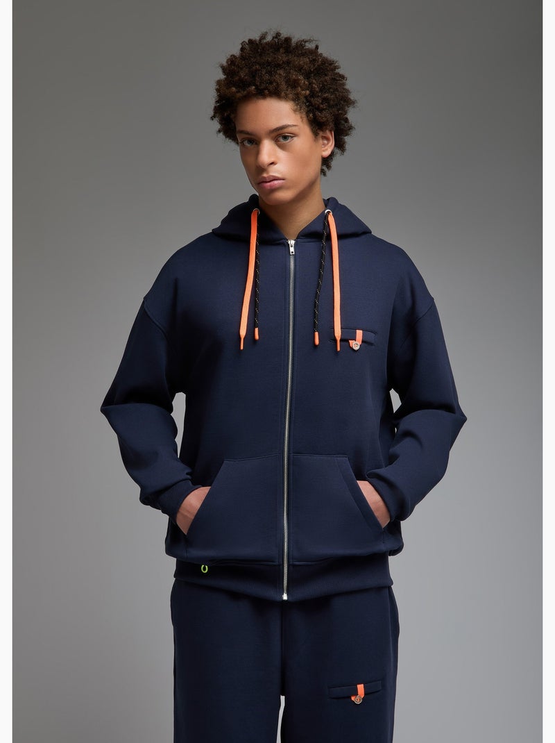 Sweatshirt naga  homme - sae paris Bleu - Kiabi