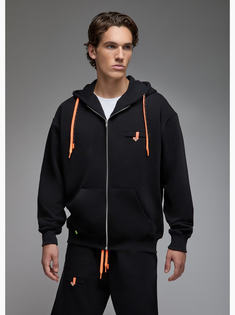 Sweatshirt naga  homme - sae paris Noir - Kiabi