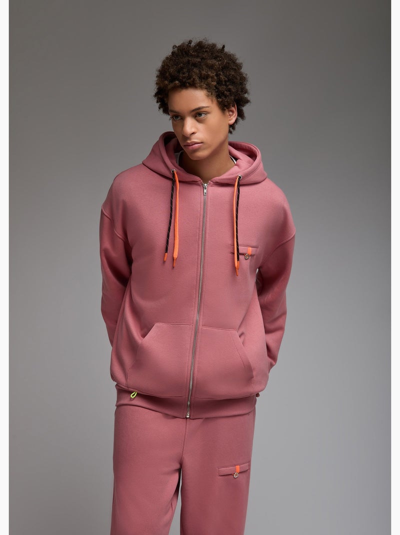 Sweatshirt naga  homme - sae paris Rose - Kiabi