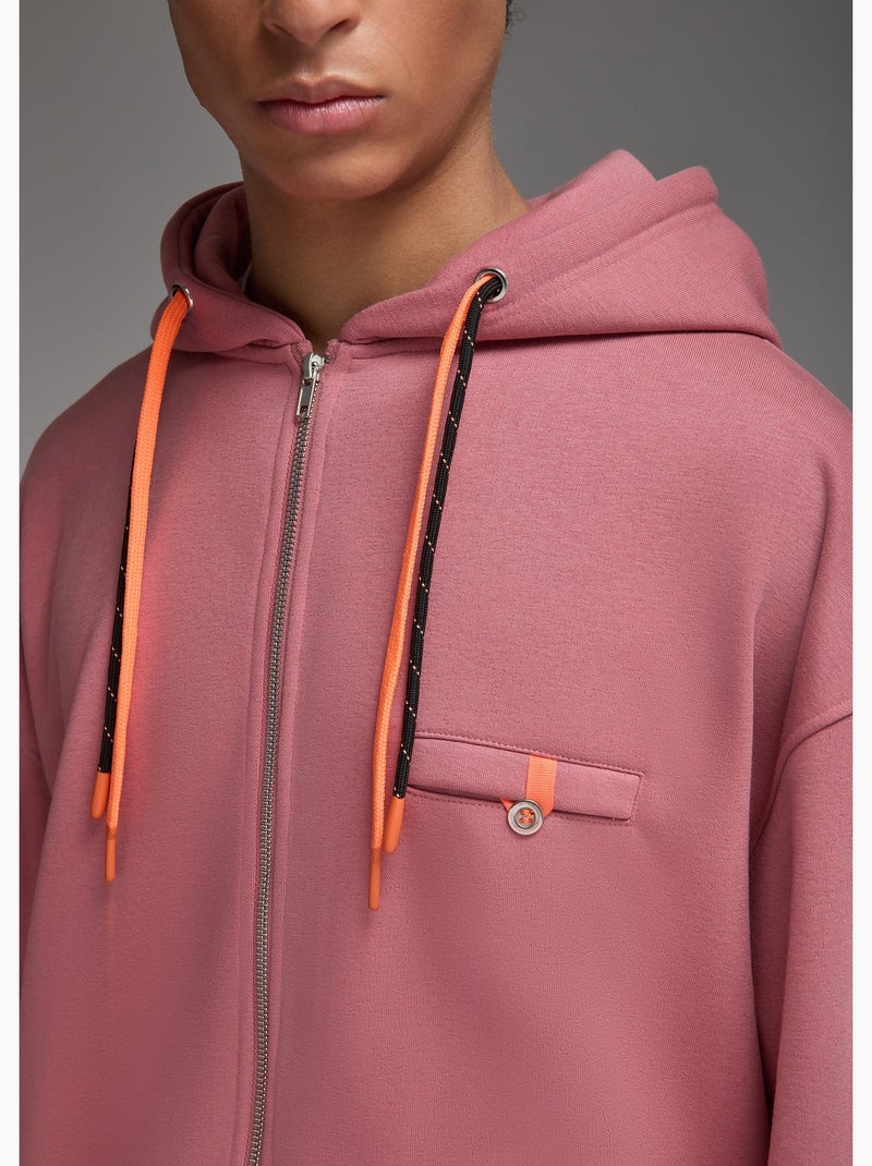 Sweatshirt naga  homme - sae paris Rose - Kiabi