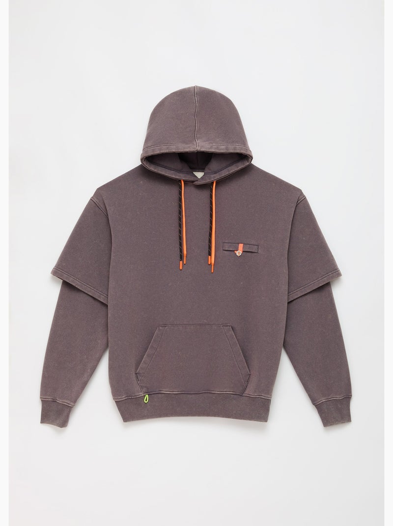 Sweatshirt nara  femme - sae paris Gris - Kiabi
