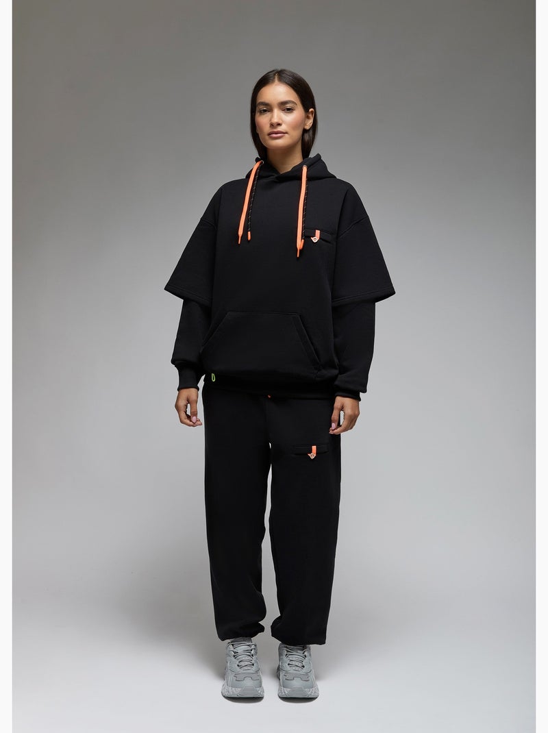 Sweatshirt nara  femme - sae paris Noir - Kiabi