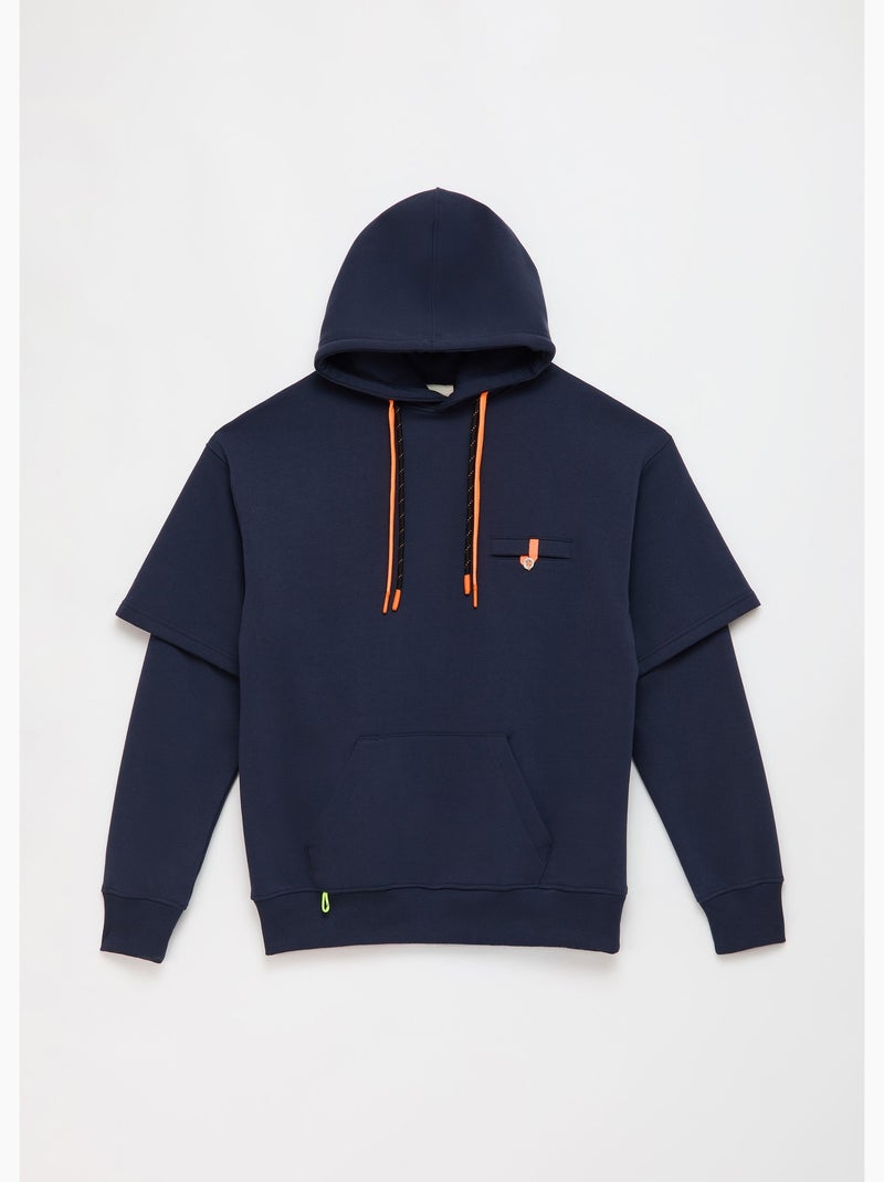 Sweatshirt nara  homme - sae paris Bleu - Kiabi