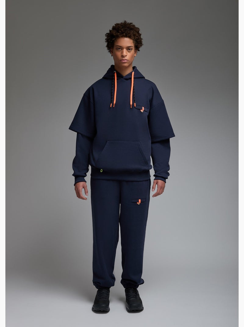 Sweatshirt nara  homme - sae paris Bleu - Kiabi