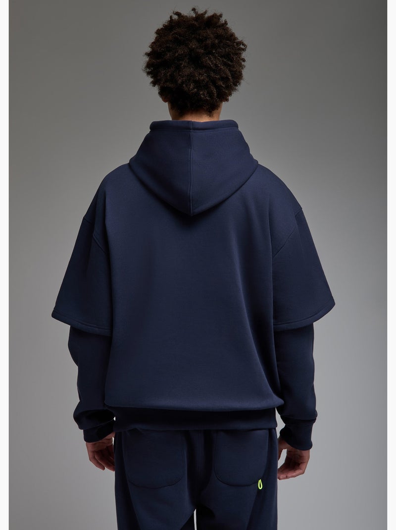 Sweatshirt nara  homme - sae paris Bleu - Kiabi