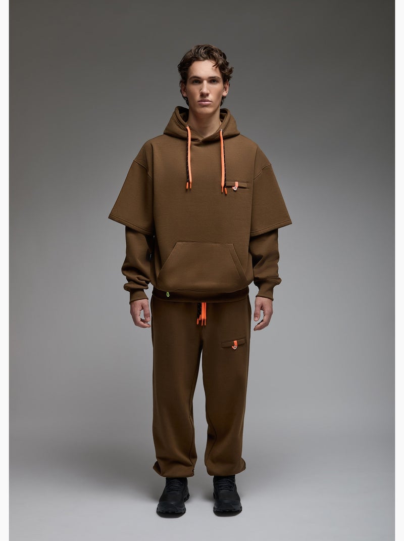Sweatshirt nara  homme - sae paris Kaki - Kiabi