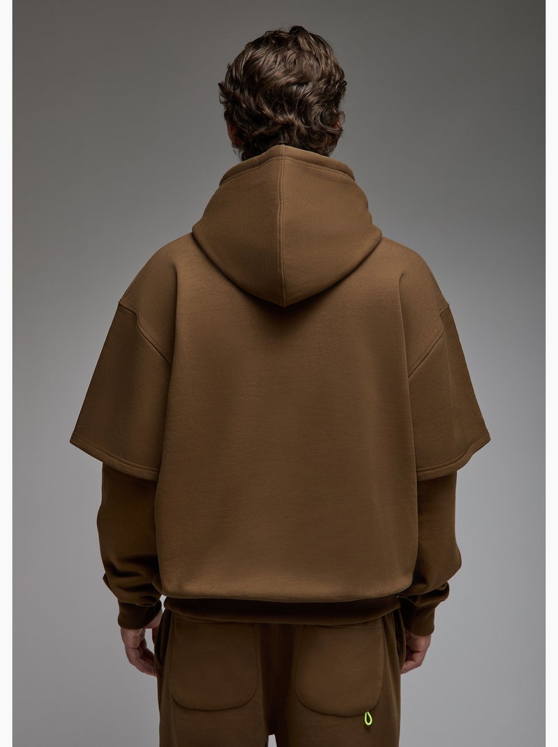 Sweatshirt nara  homme - sae paris Kaki - Kiabi