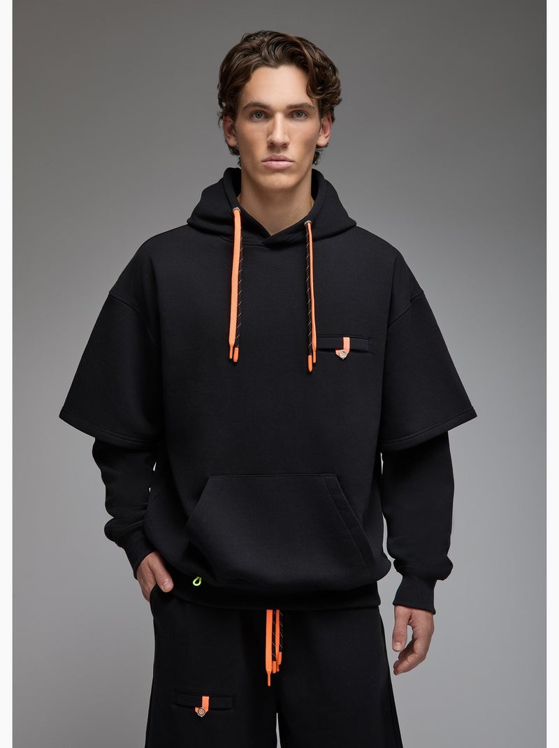 Sweatshirt nara  homme - sae paris Noir - Kiabi