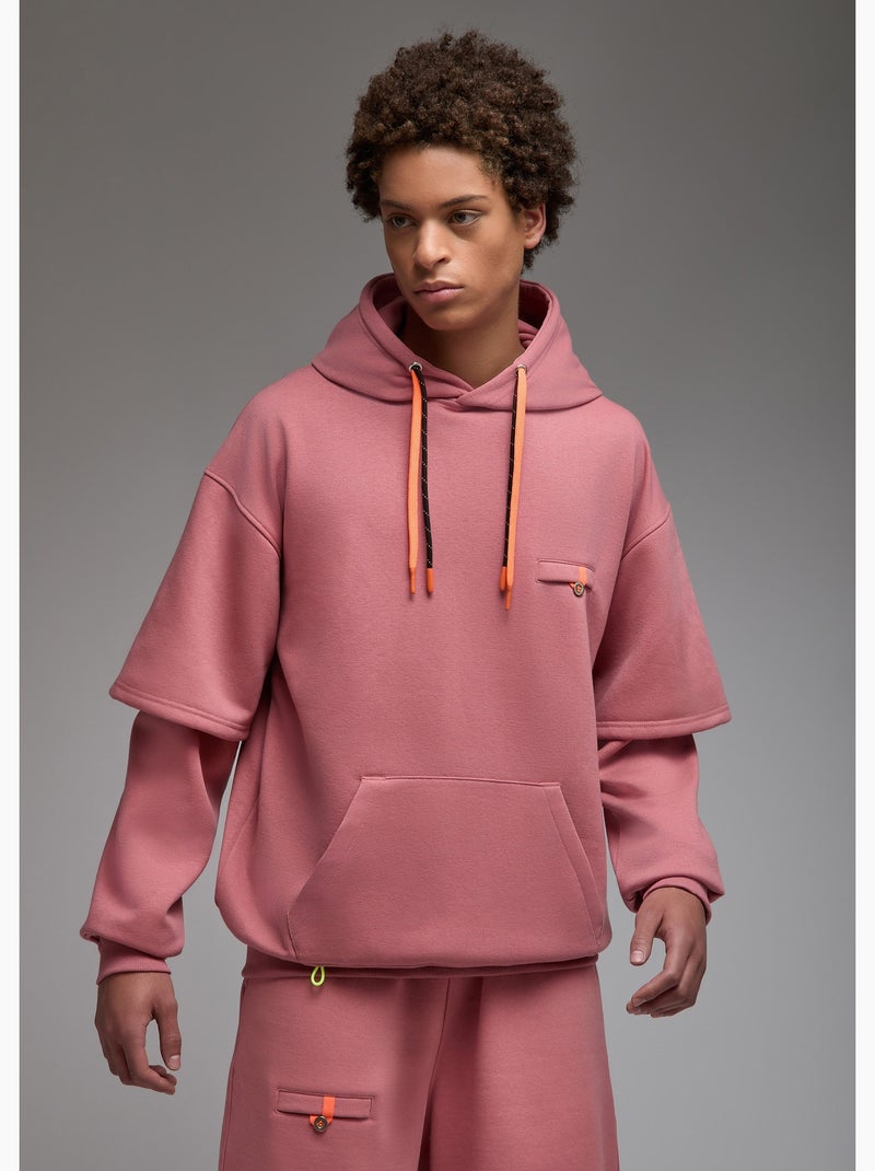 Sweatshirt nara  homme - sae paris Rose - Kiabi