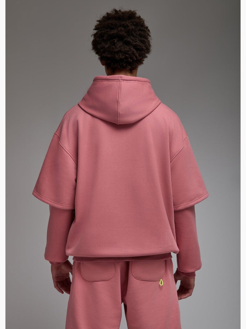 Sweatshirt nara  homme - sae paris Rose - Kiabi