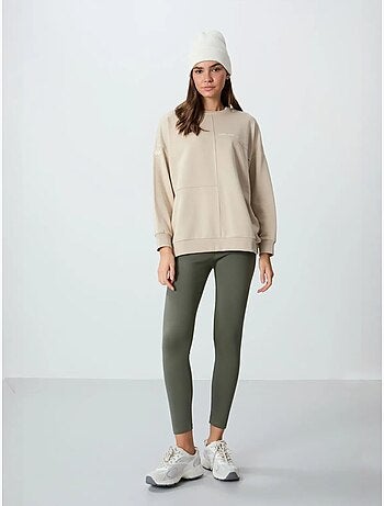 Sweatshirt oversize à col rond tommy
