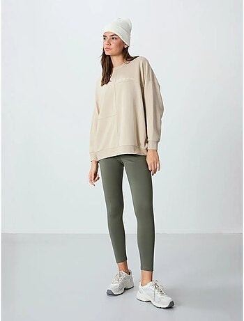 Sweatshirt oversize à col rond tommy