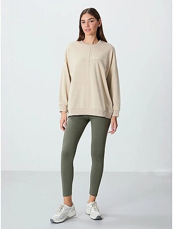 Sweatshirt oversize à col rond tommy