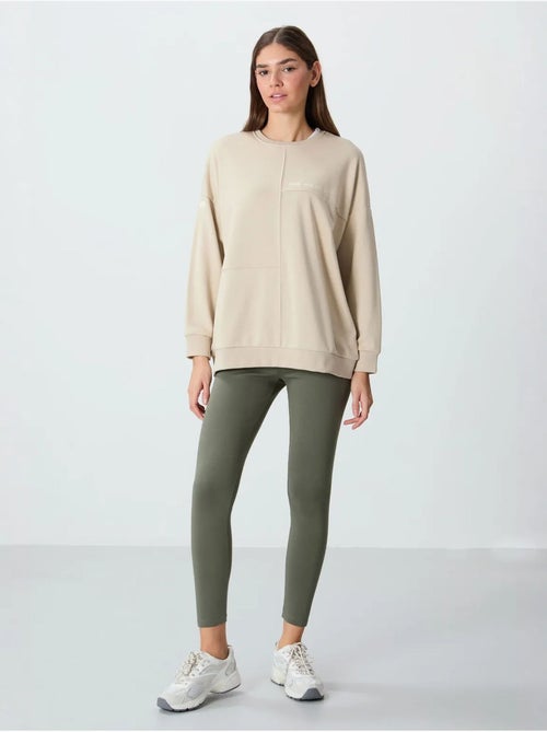 Sweatshirt oversize à col rond tommy - Kiabi Sweatshirt oversize à col rond tommy - Kiabi